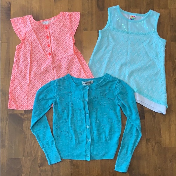 Other - Girl’s 4T Tops Bundle-Carter’s Healthtex Cherokee
